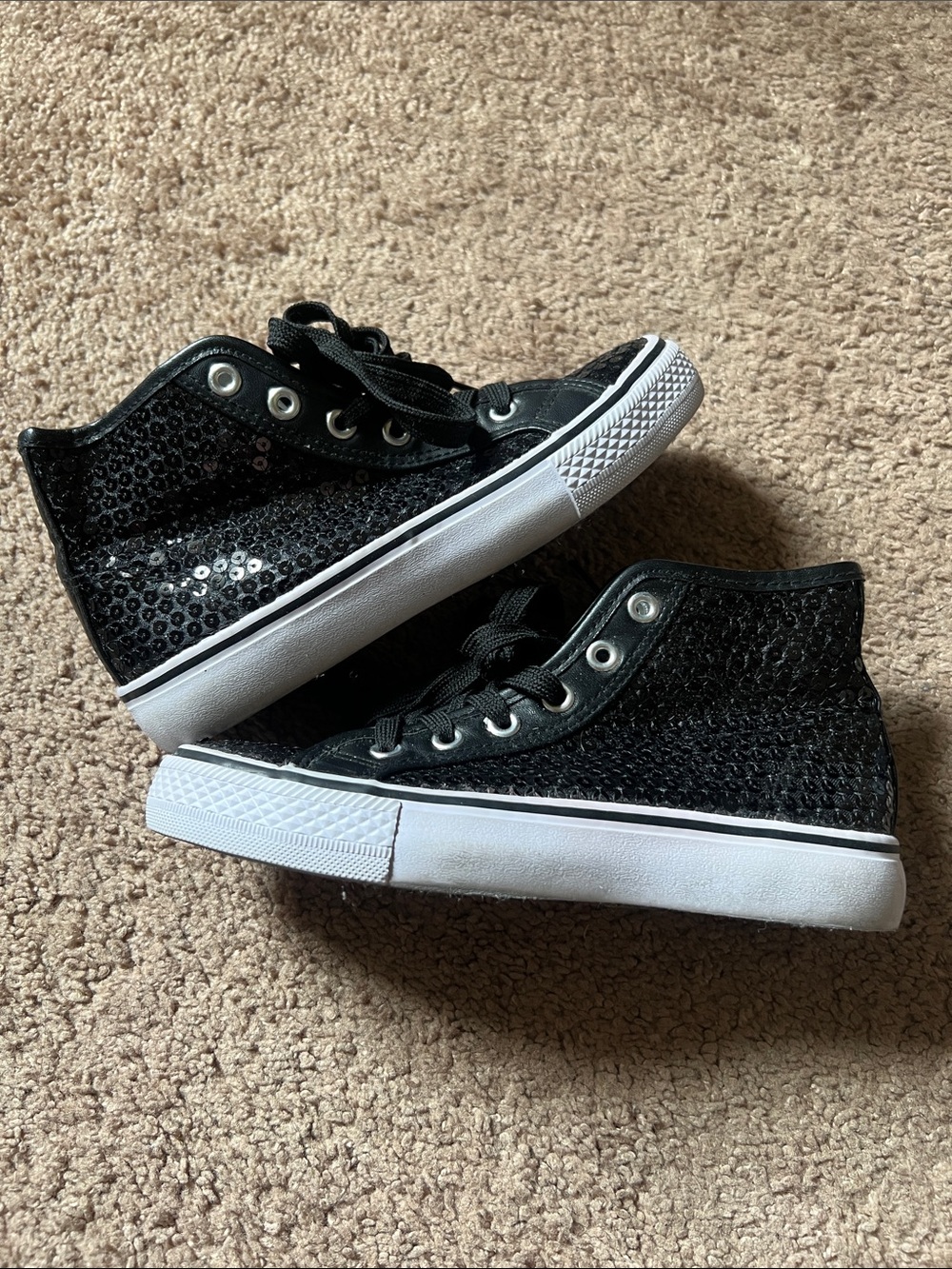 Balera Sequin High-Top Kids' Hip Hip Dance Sneakers